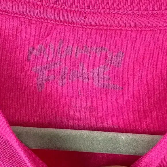 Retro Pink Power Ranger Shirt Size L - Picture 4 of 4